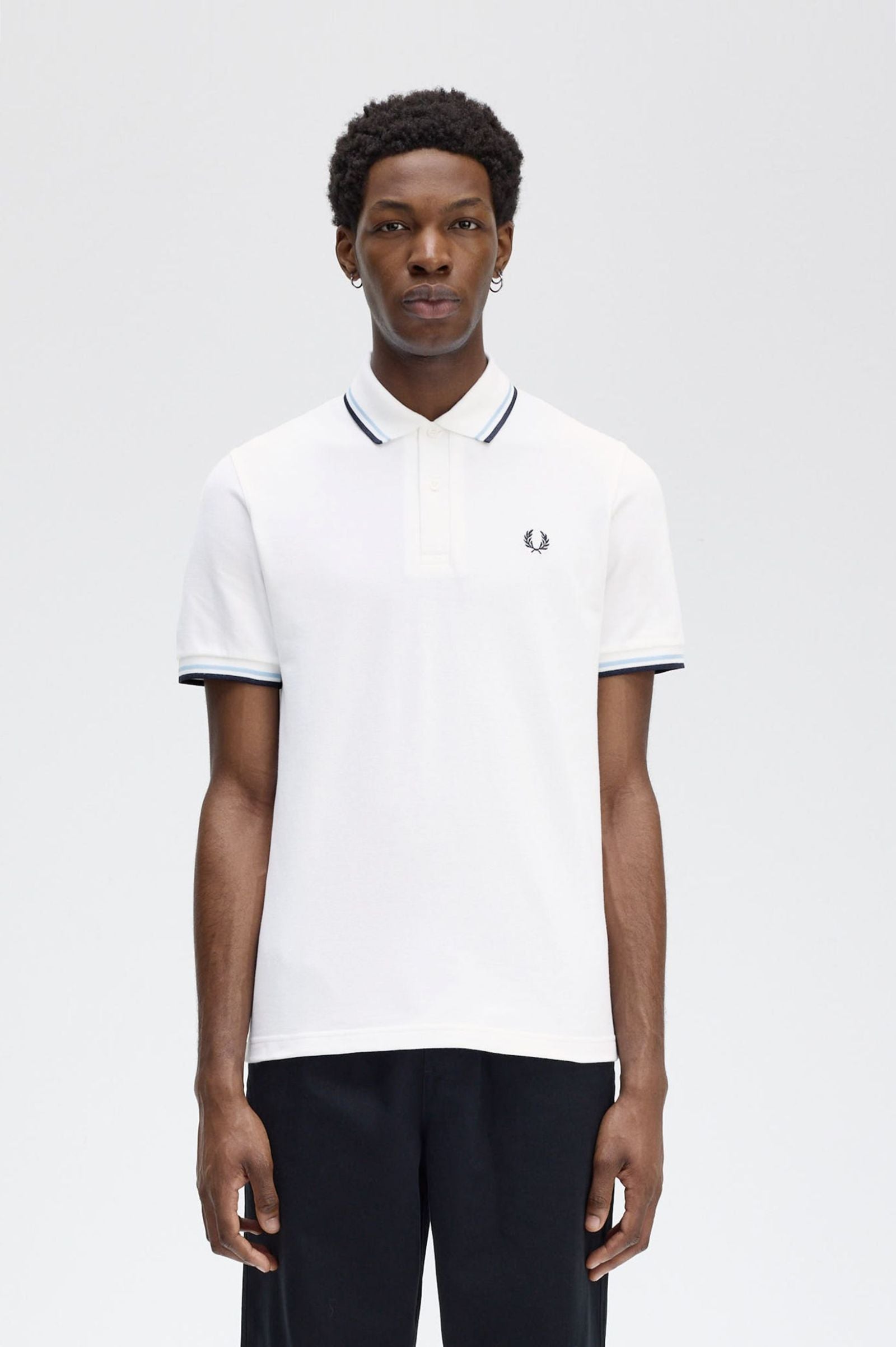 THE SHIRT (White / Ice / Navy)