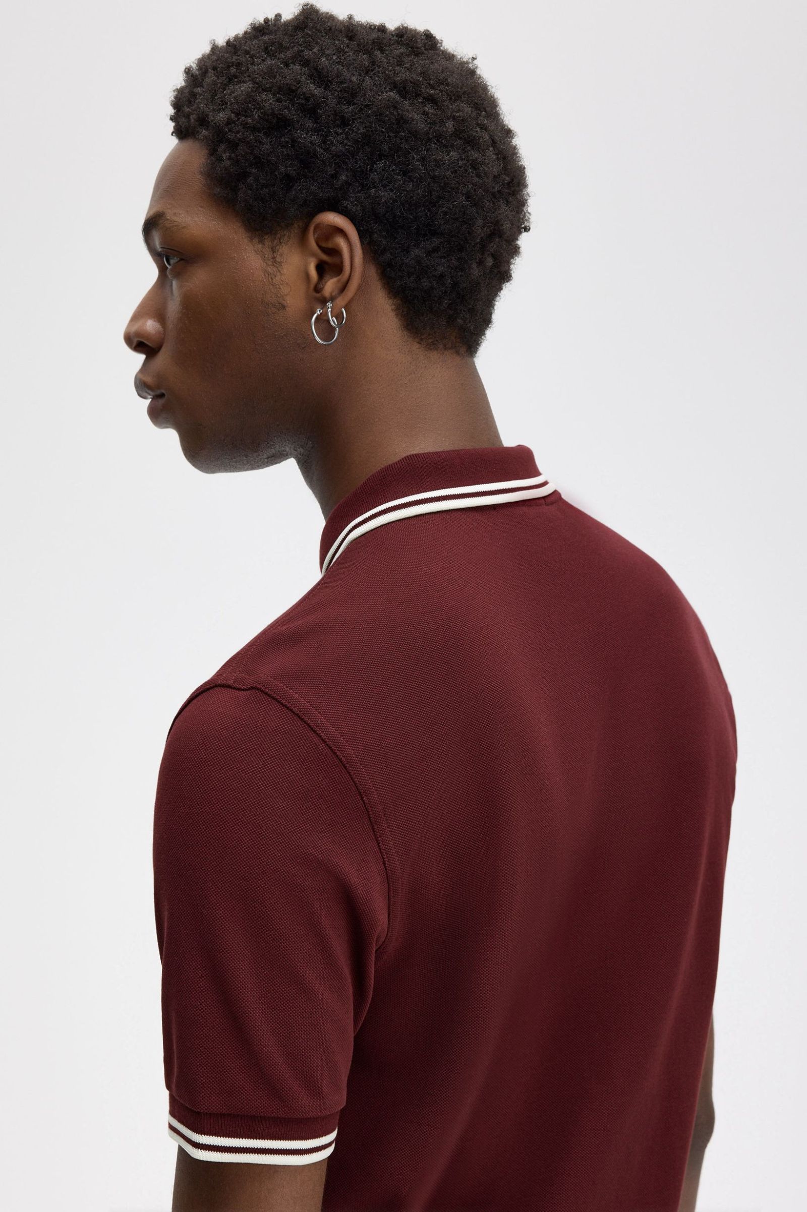 THE SHIRT (Dark Red / Raw / Raw)