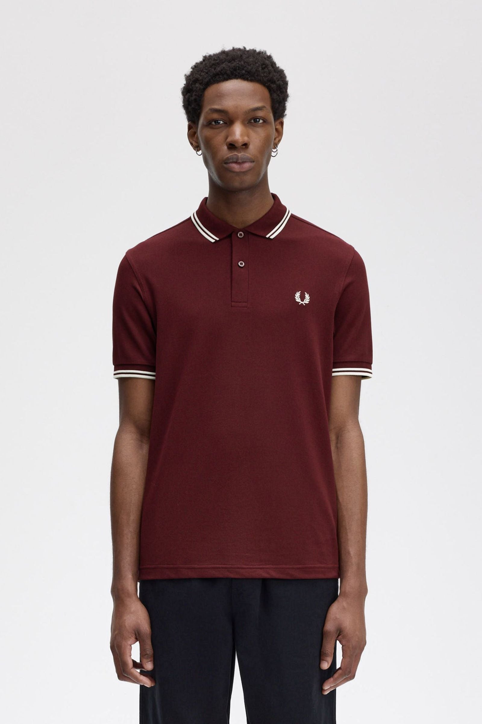 THE SHIRT (Dark Red / Raw / Raw)