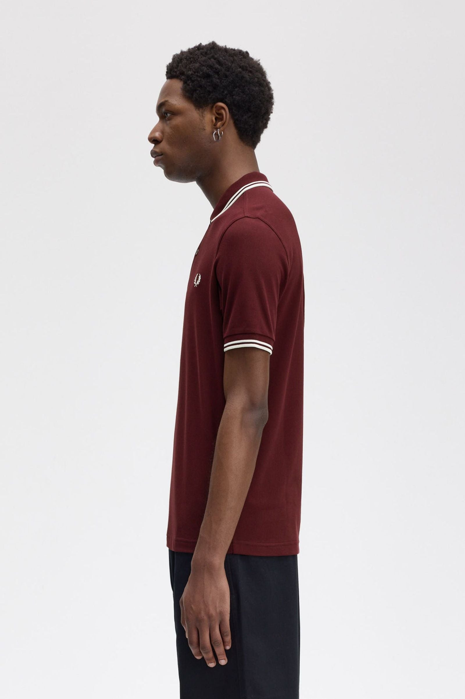 THE SHIRT (Dark Red / Raw / Raw)