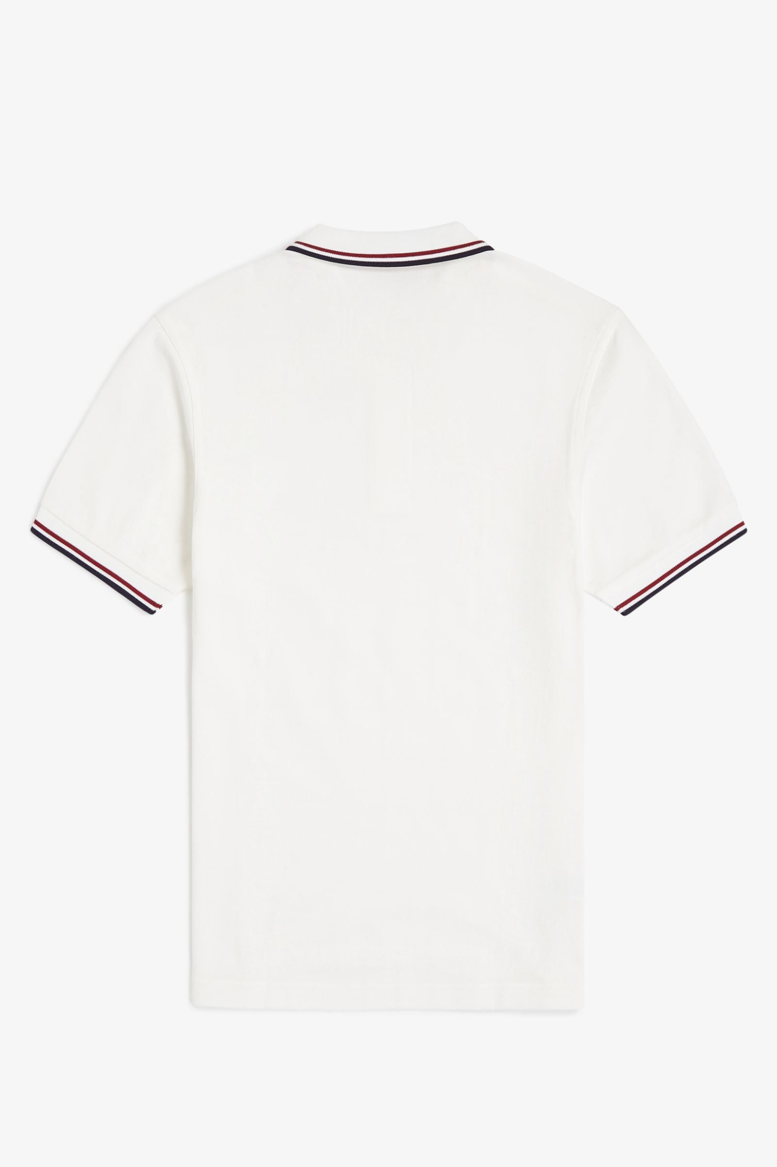 THE SHIRT (Snow White / Burnt Red / Navy Blue)