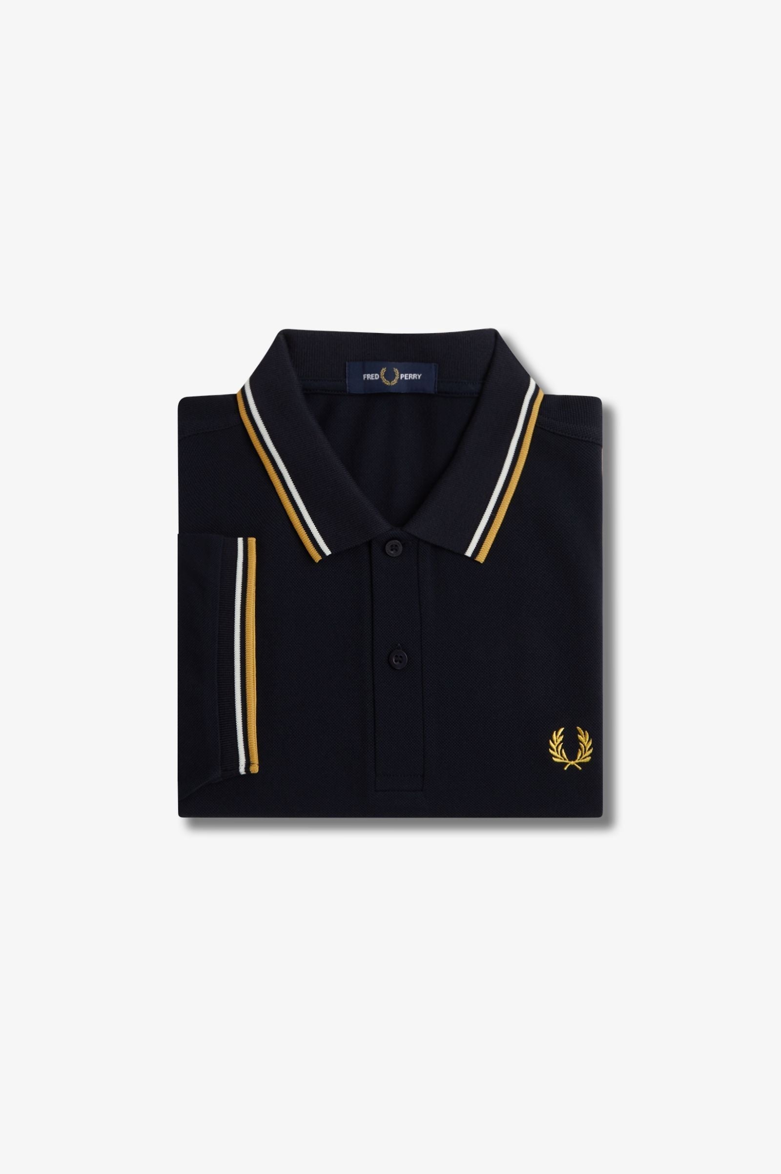 THE SHIRT (Navy Blue / Ecru / Honeycomb)