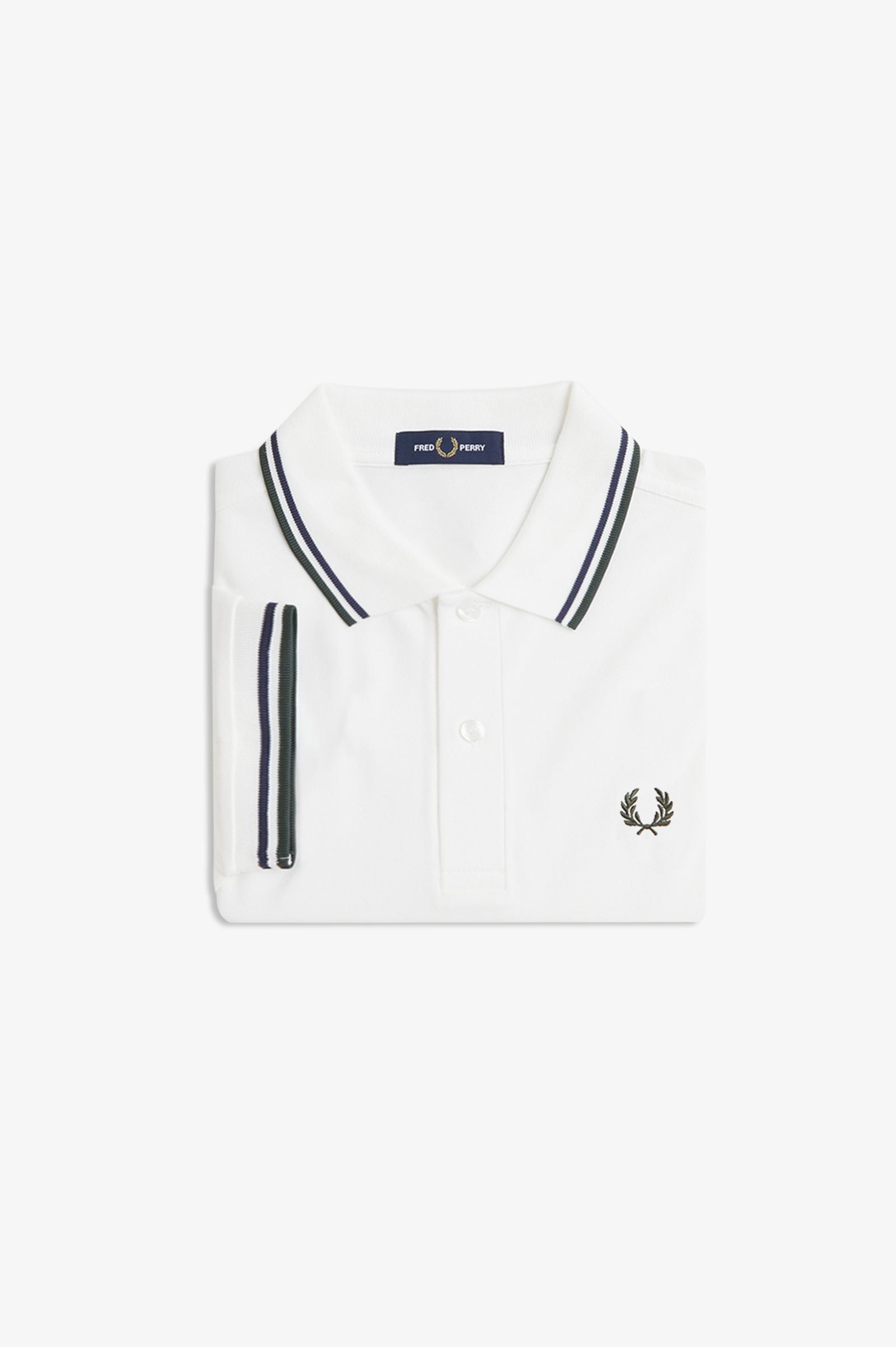 THE SHIRT (Snow White / Tennis Blue / Field Green)