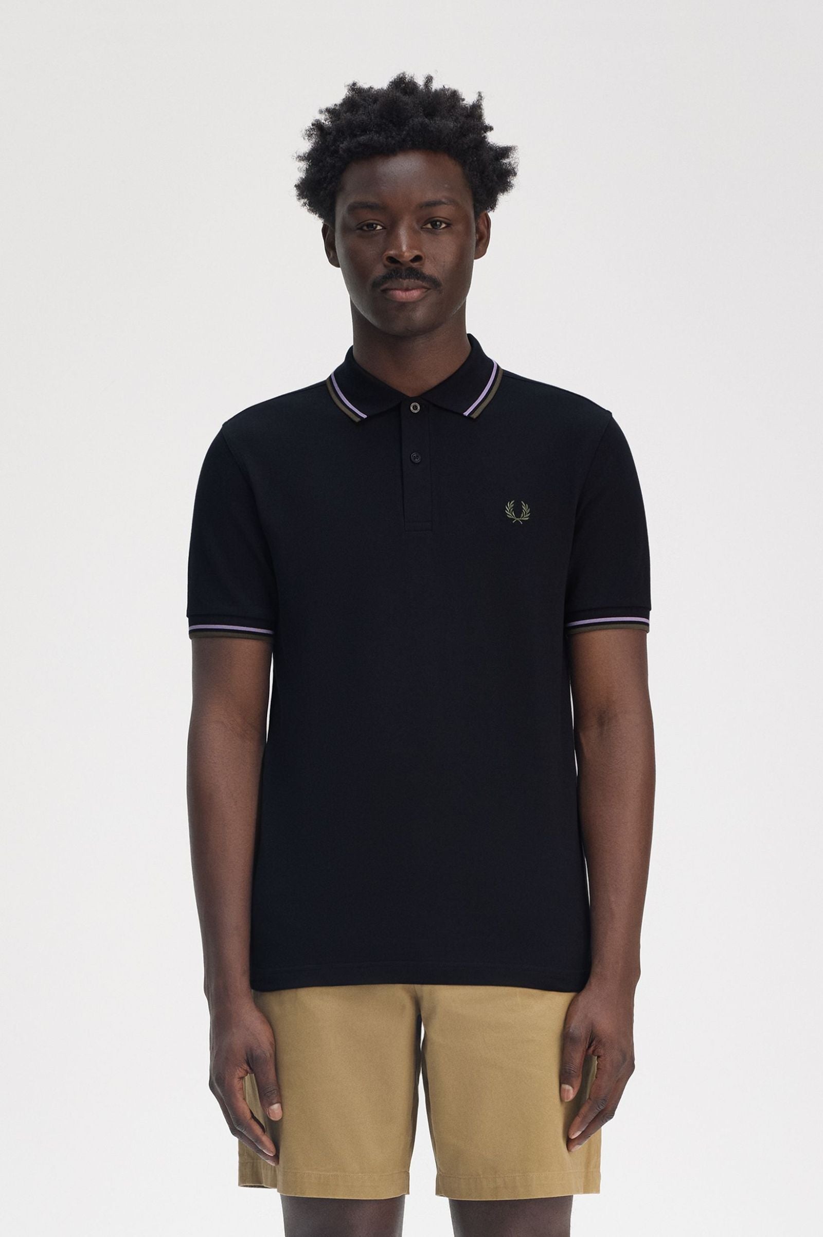 THE SHIRT (Navy Blue / Ultra Violet / Laurel Wreath Green)