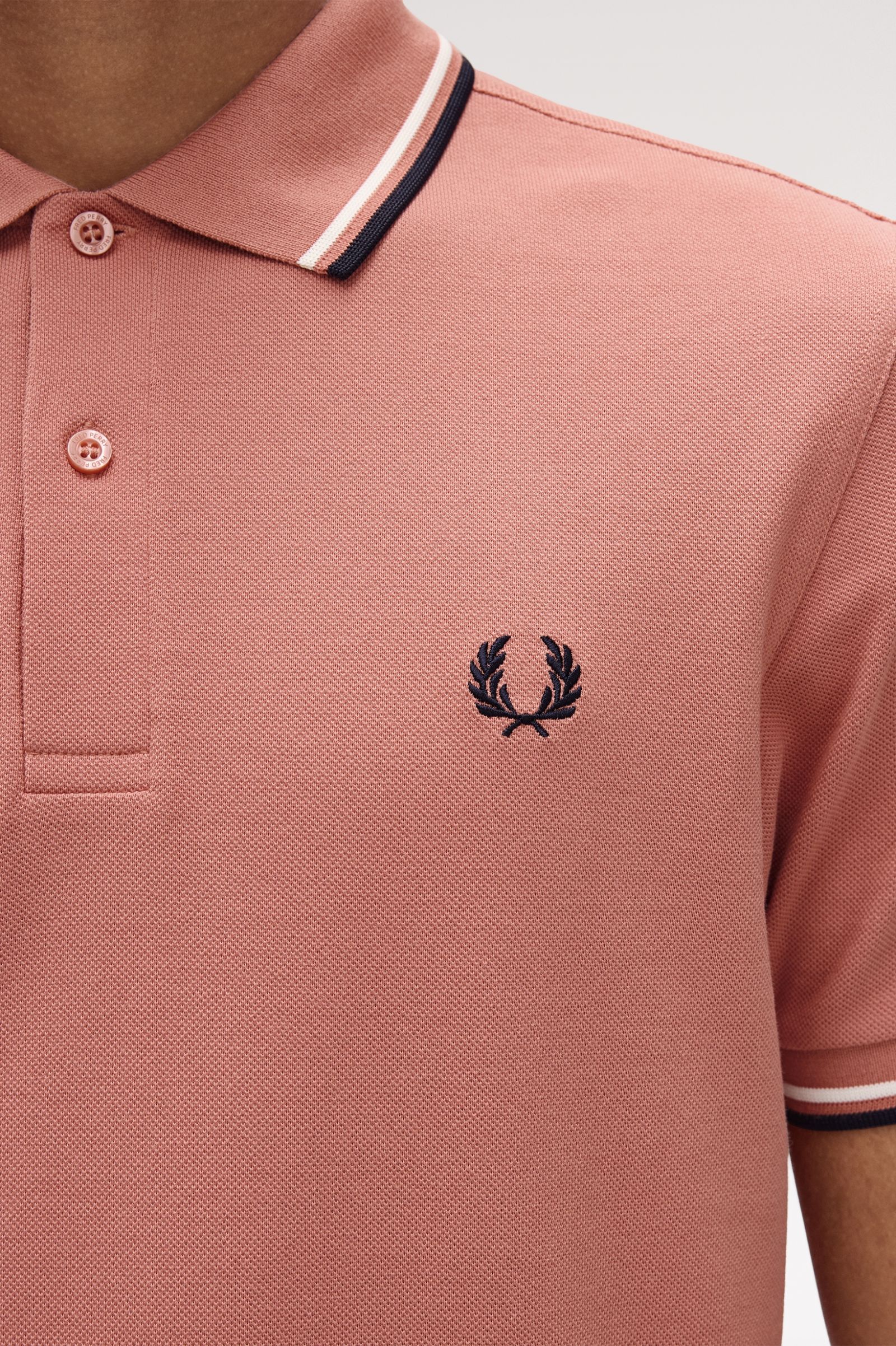 THE SHIRT (Putty Pink / Raw / Navy Blue)