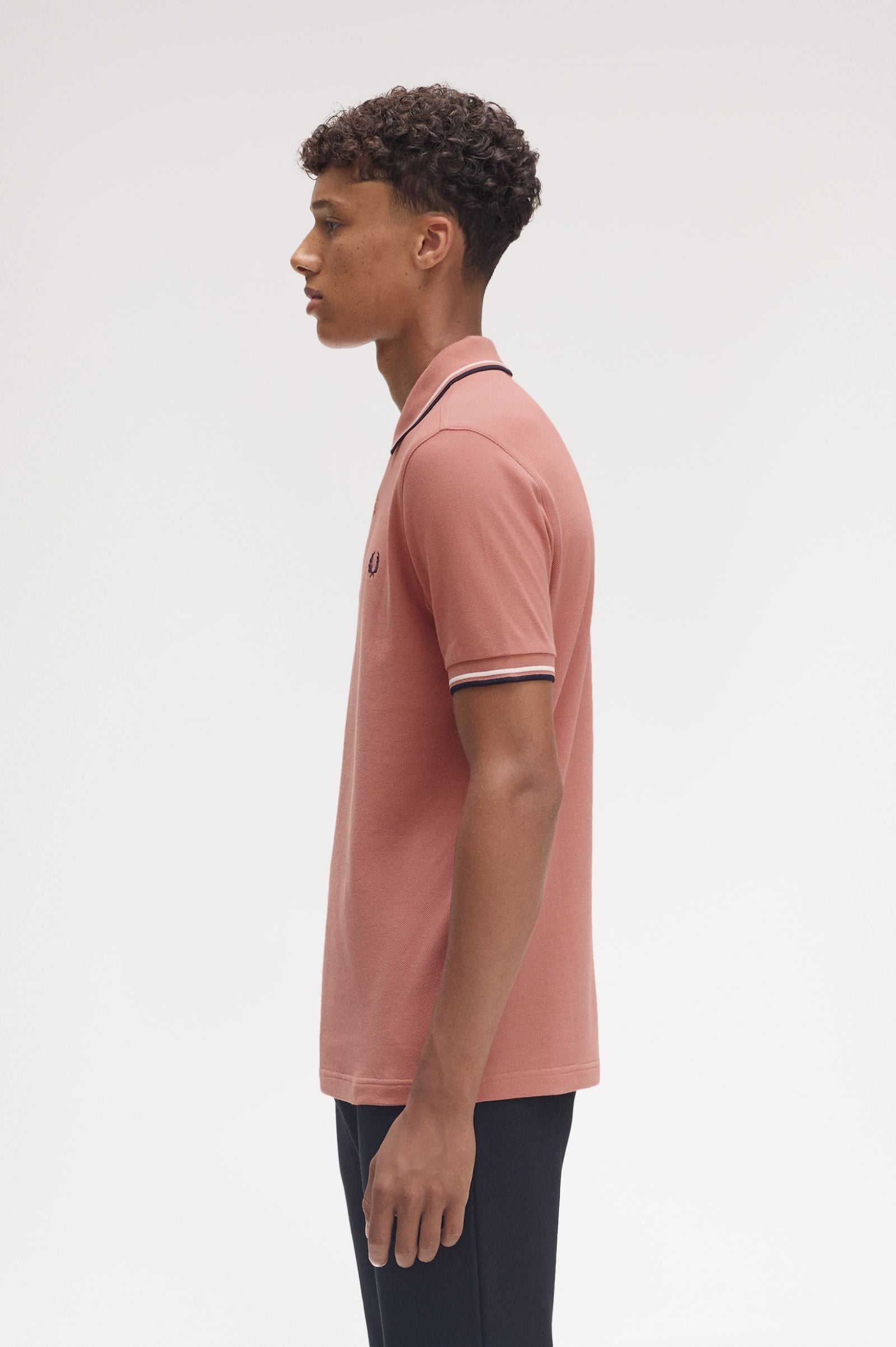 THE SHIRT (Putty Pink / Raw / Navy Blue)