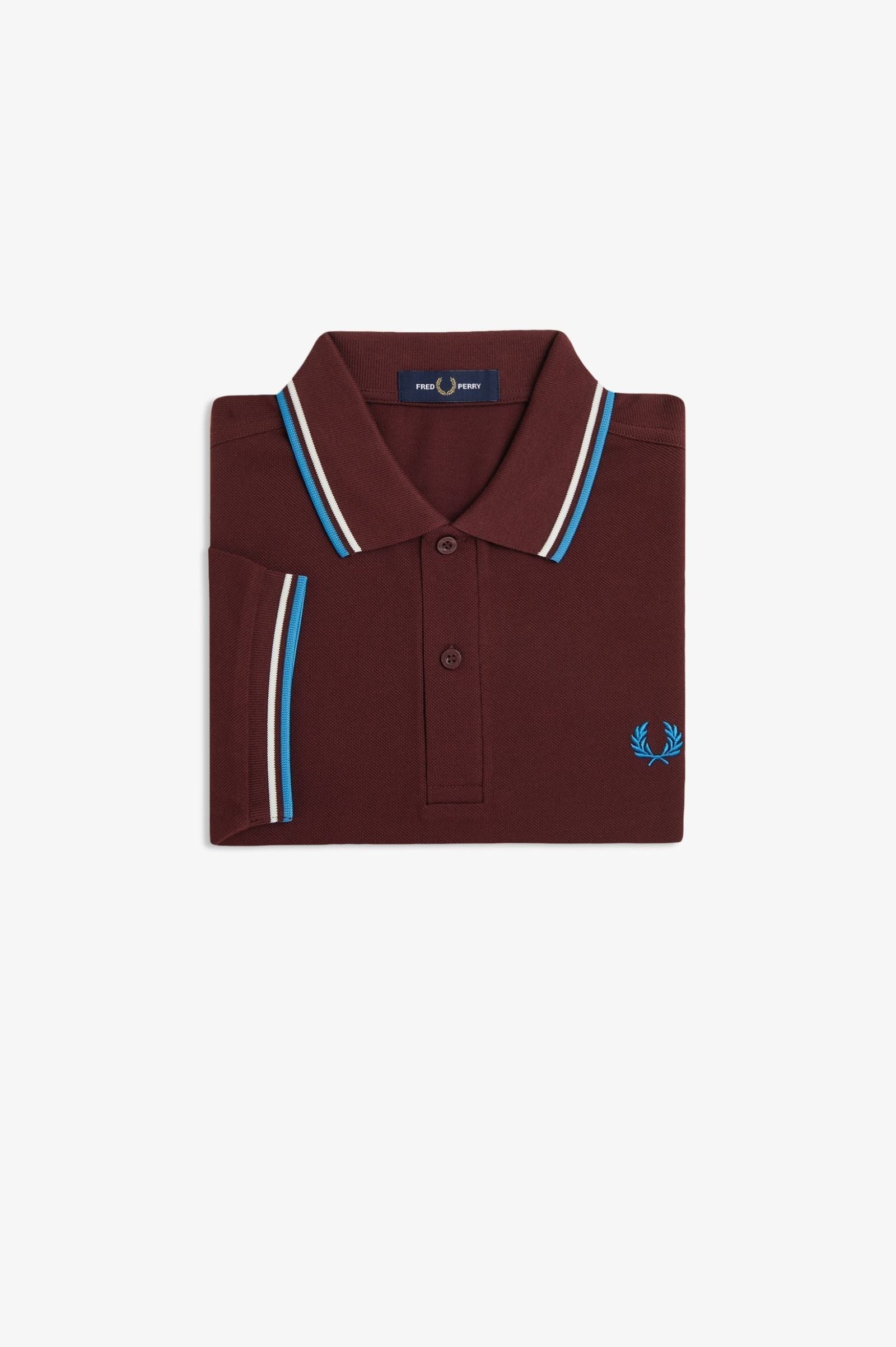 THE SHIRT (Dark Red / Raw / Field Blue)