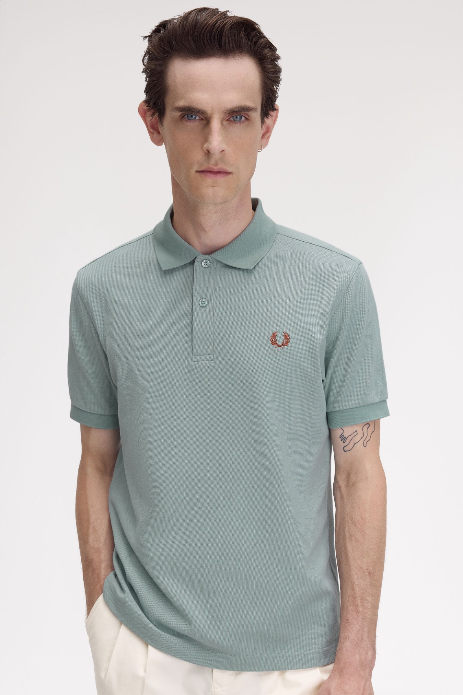 THE SHIRT (Silver Blue / Cinnamon)