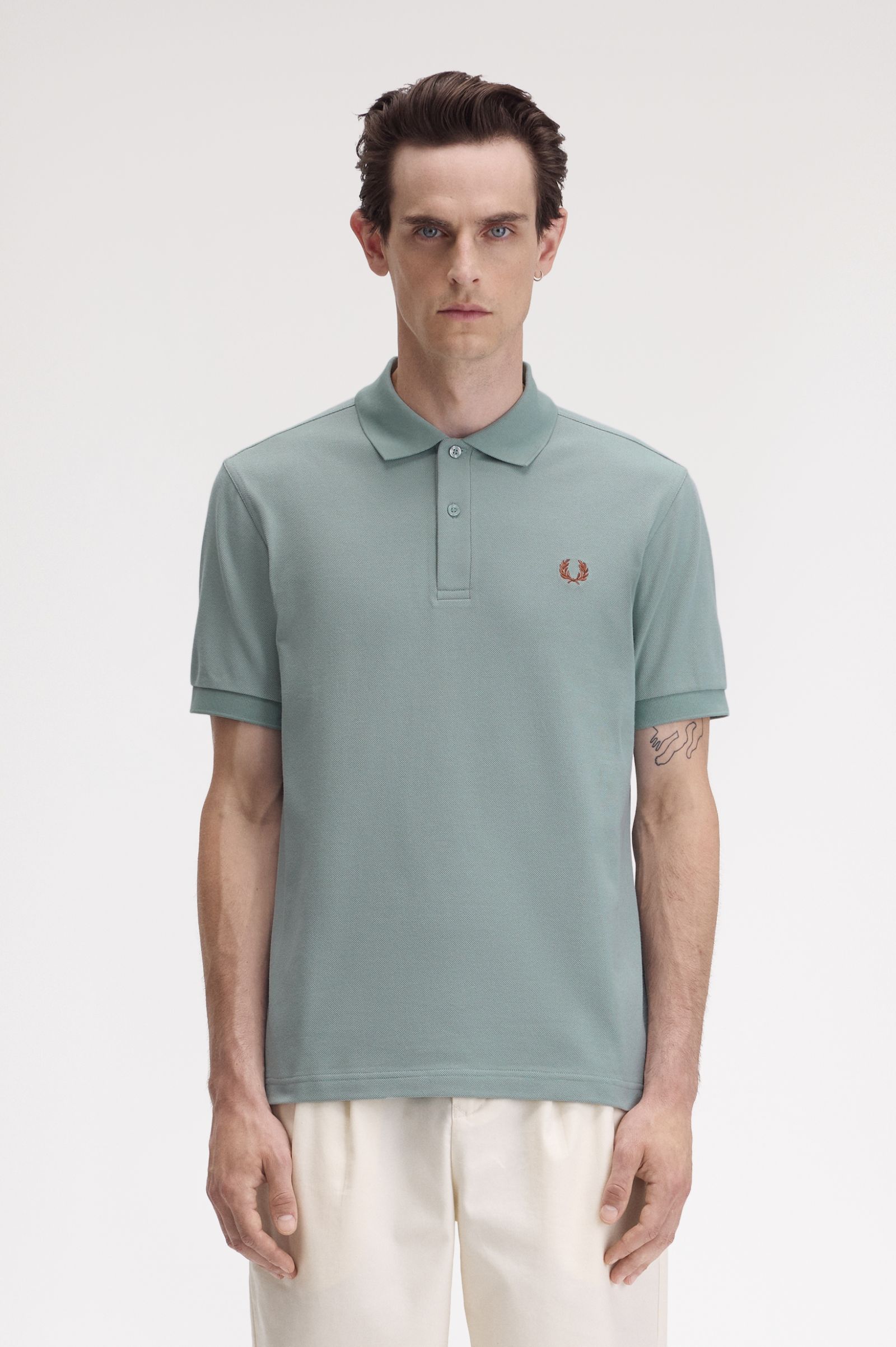 THE SHIRT (Silver Blue / Cinnamon)