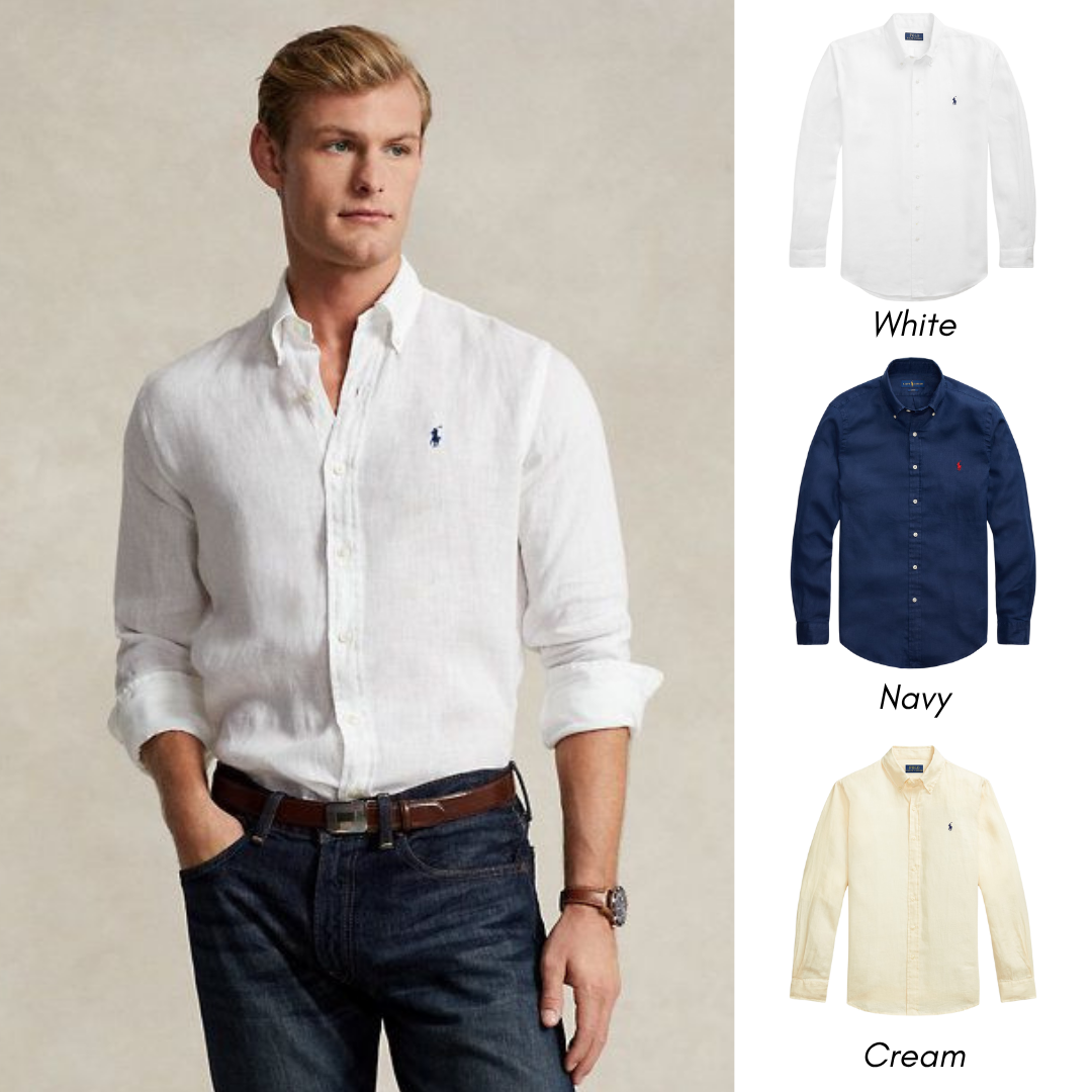 Lightweight Linen Shirt - Buy 1, Get 2 FREE (Delivery Worldwide)