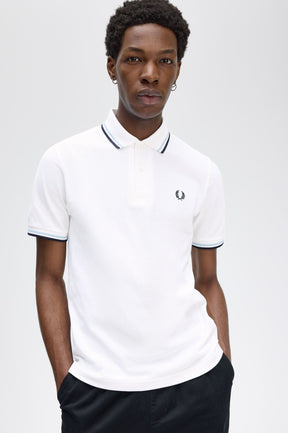 THE SHIRT (White / Ice / Navy)