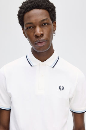 THE SHIRT (White / Ice / Navy)