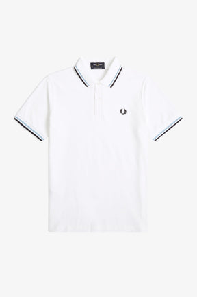 THE SHIRT (White / Ice / Navy)