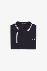 THE SHIRT (Navy Blue / White / White)