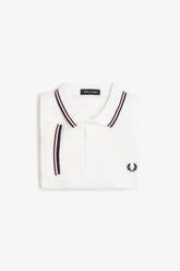 THE SHIRT (Snow White / Burnt Red / Navy Blue)