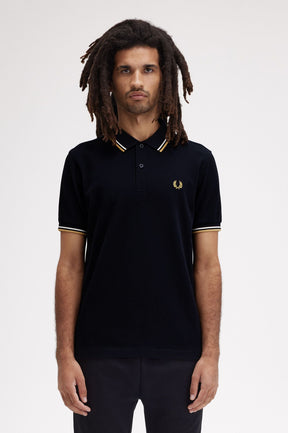 THE SHIRT (Navy Blue / Ecru / Honeycomb)