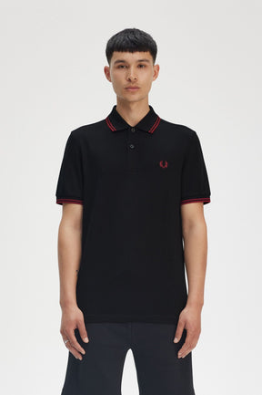 THE SHIRT (Black / Burnt Red / Burnt Red)