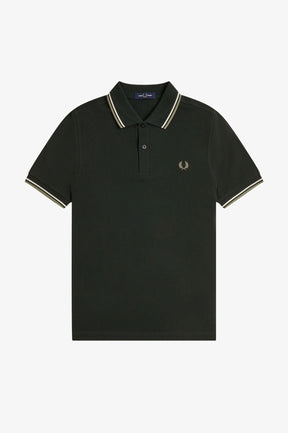 THE SHIRT (Midnight Green / Light Ecru / Mint Olive Green)