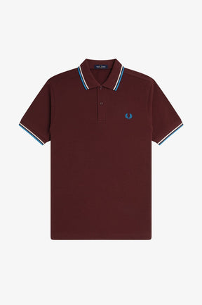 THE SHIRT (Dark Red / Raw / Field Blue)