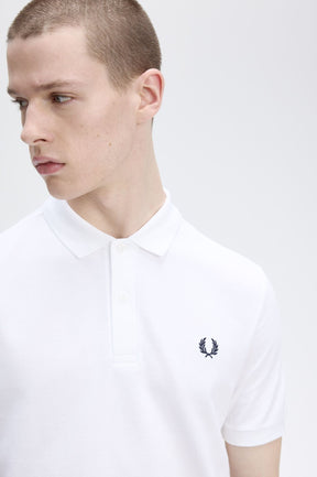 THE SHIRT (White / Navy Blue)