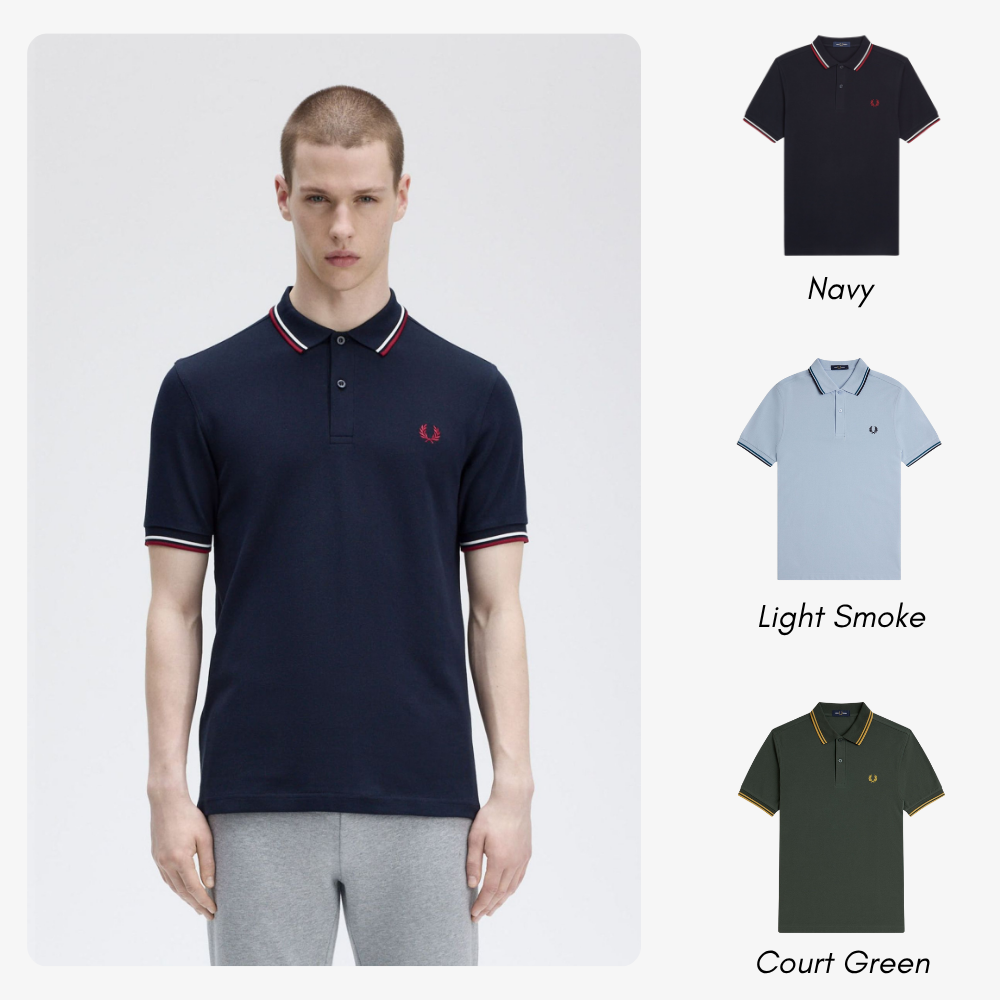 Classic Cotton Piqué Polo Shirt - Buy 1, Get 2 FREE (Delivery Worldwide)