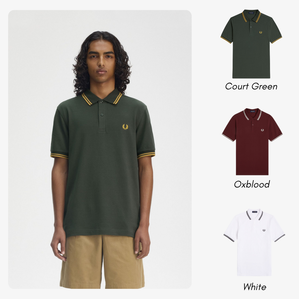 Classic Cotton Piqué Polo Shirt - Buy 1, Get 2 FREE (Delivery Worldwide)